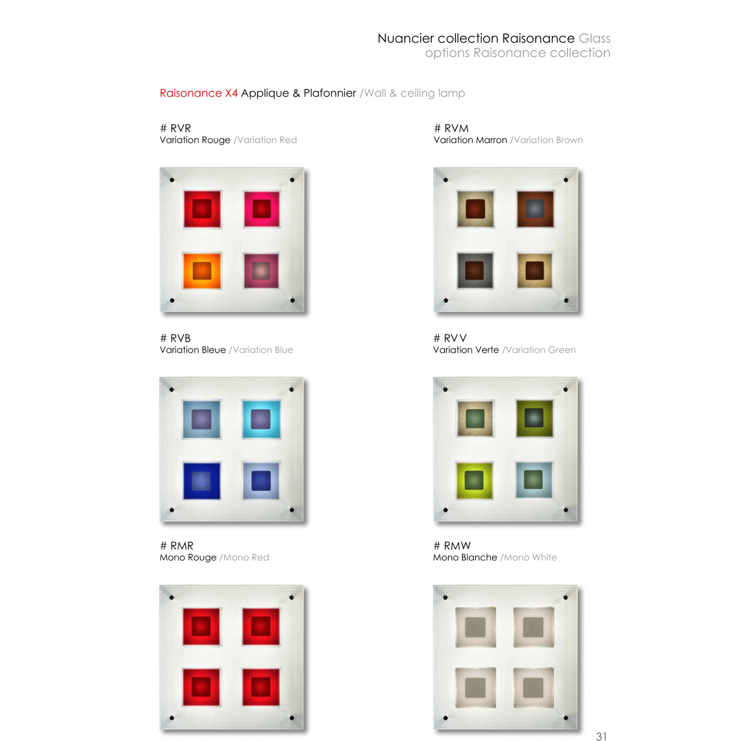 Applique Raisonance x4